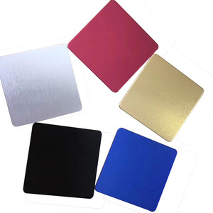Colored Anodized Aluminum Sheet Metal Plate in Gold, Pink, Black, Blue, Silver for DIY & Industrial Projects