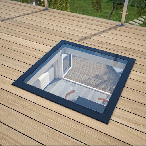 Walk-On Glass Aluminium Skylights