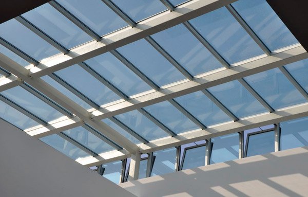 HAQ Aluminium architectural skylight installation