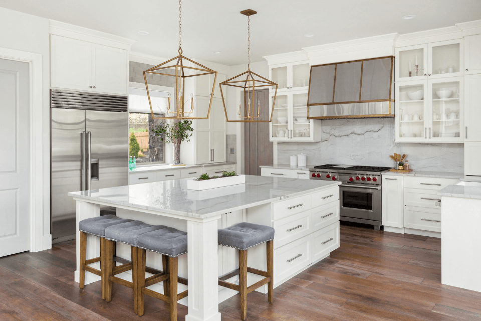 Aluminium Glass Door Frame Profiles for Kitchen Units