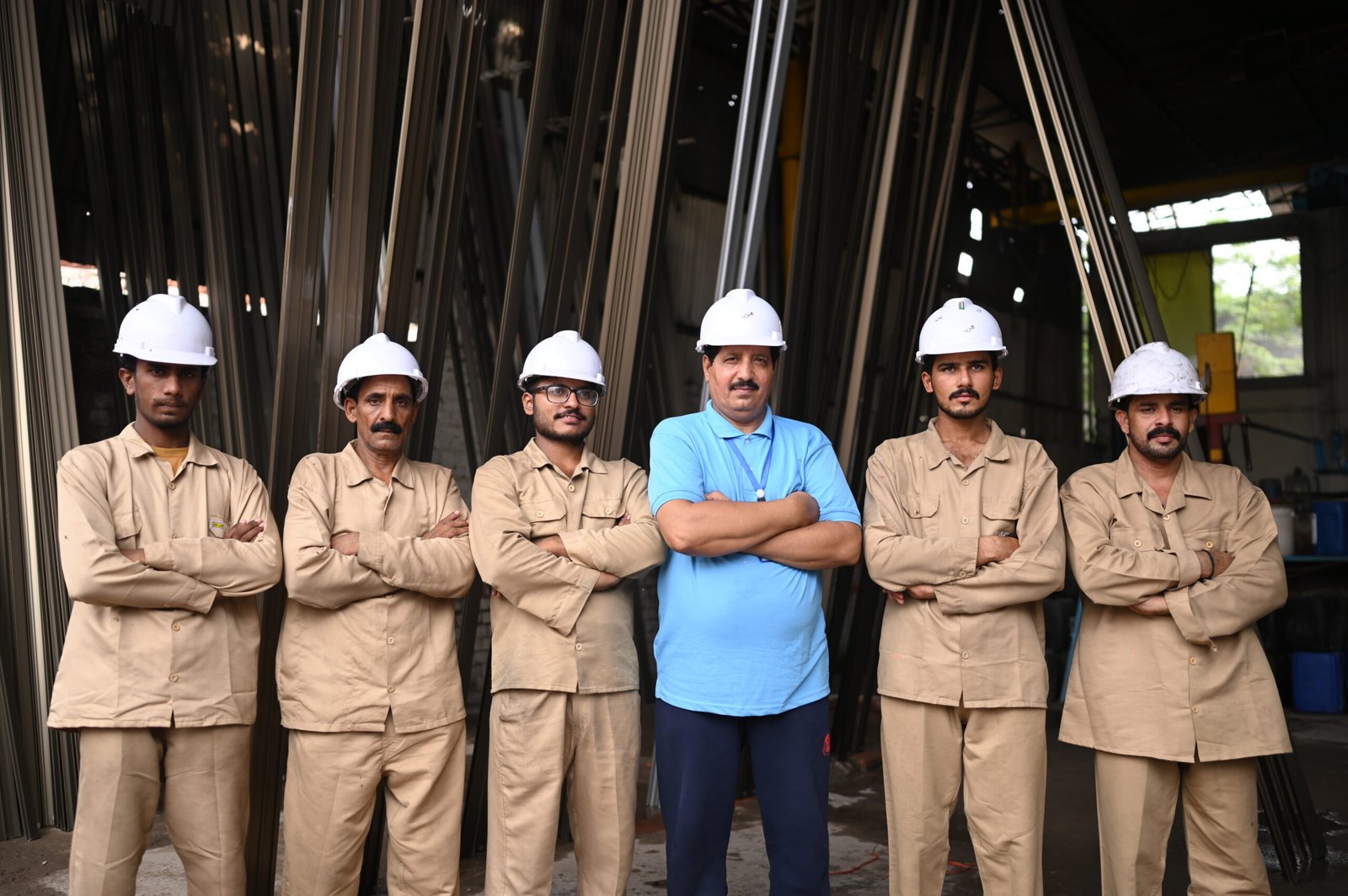 HAQ Aluminium Extrusion Plant Floor and Heavy Machinery