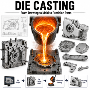 Custom Professional Cast Iron Stainless Steel Aluminum Alloy Die Casting Manufacturer Industrial Use Durable Metal Zinc Material