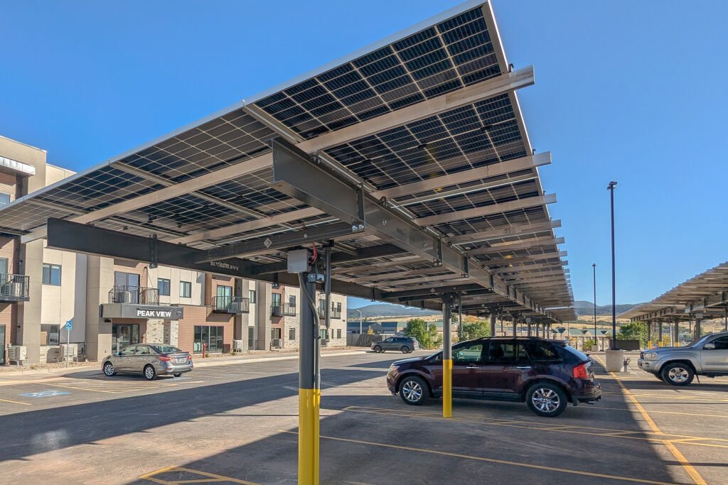 Aluminium Solar Carports & Canopies