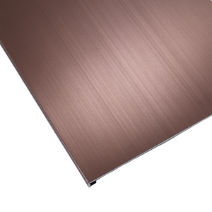 Red Brushed Anodized Aluminum Sheets