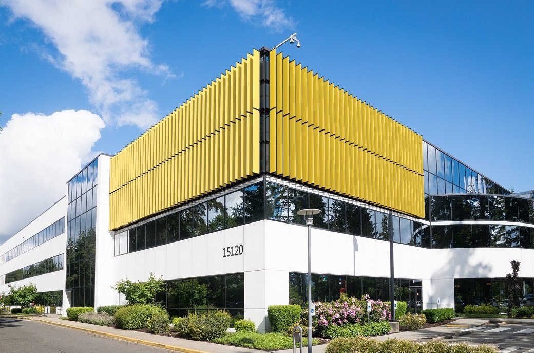 Architectural Sun Shading Aluminium Louver Facades